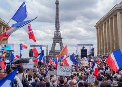تور فرانسه: اعتراضات گسترده در فرانسه علیه واکسیناسیون اجباری کرونا