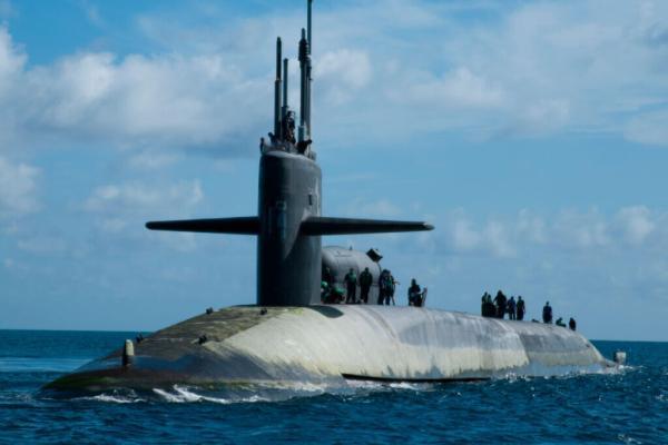 مشخصات زیردریایی جدیدی که آمریکا به خاورمیانه فرستاد، عکس