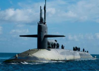 مشخصات زیردریایی جدیدی که آمریکا به خاورمیانه فرستاد، عکس