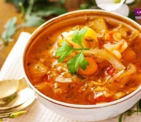 طرز تهیه سوپ سبزیجات رژیمی (سوپ چربی سوز)